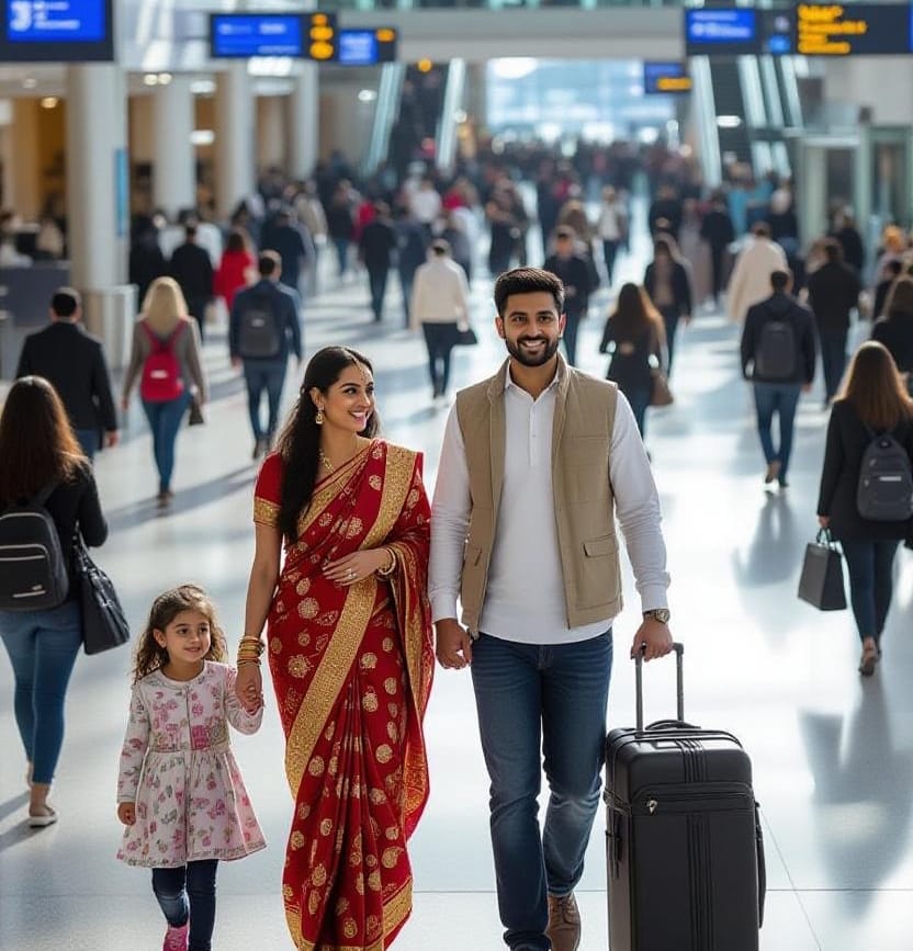 Expats moving into the UK