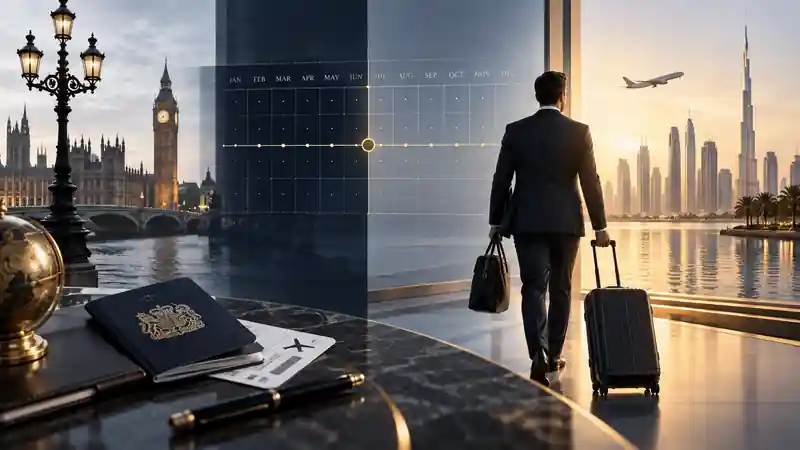 UK departure date and split-year tax planning from London to Dubai